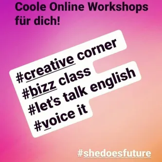 Online Workshops für dich