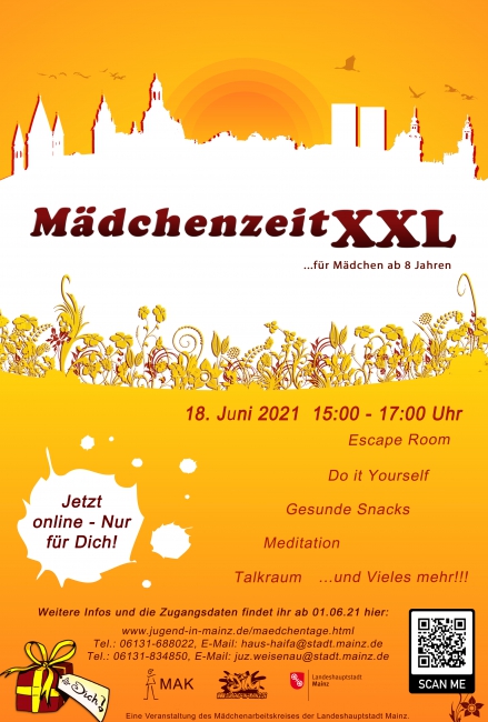 Plakat von der MädchenZeit online XXL